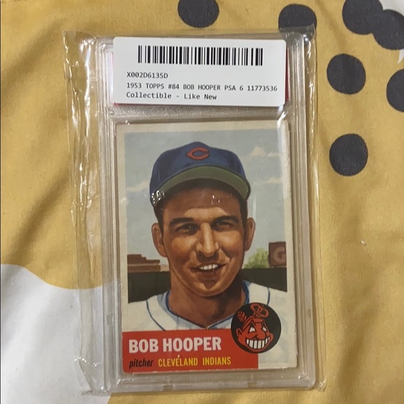 Topps Other - 1953 Topps Bob Hooper psa 6